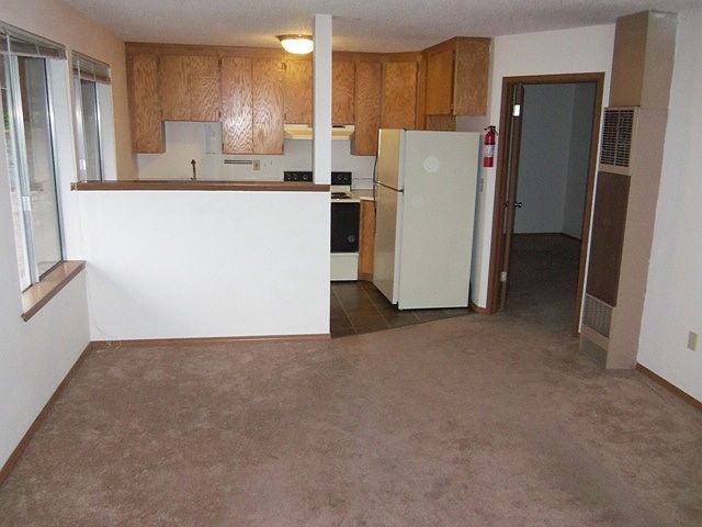 living to kitchen