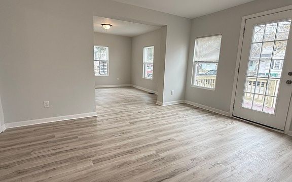 Living Room leading into open dining room