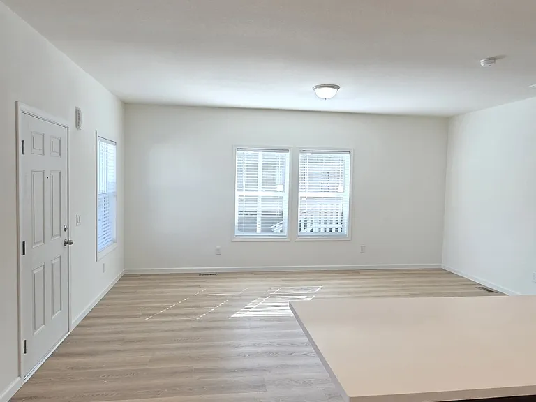 Open floor plan (similar model)