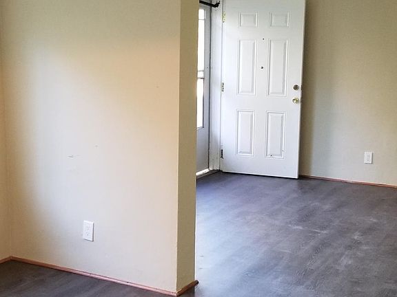 Dining room and connecting living room with front door