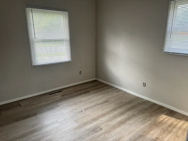 This is the new floor and new paint color Sherwin Williams, City Loft.