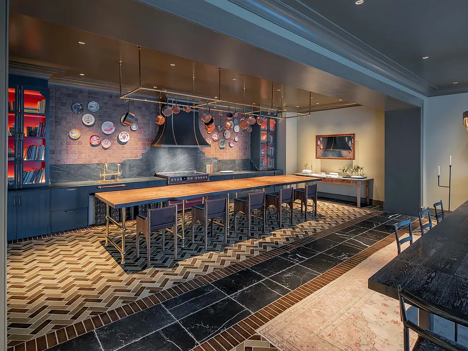 Elevate your hosting game with a beautifully designed resident kitchen.