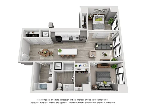 Floor plan B1N