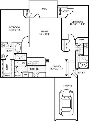 Floor plan Berkshire B1