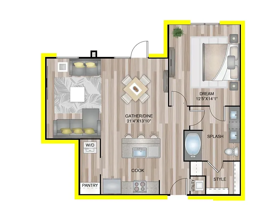 Floor plan A3AP6