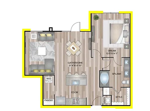 Floor plan A3AP6
