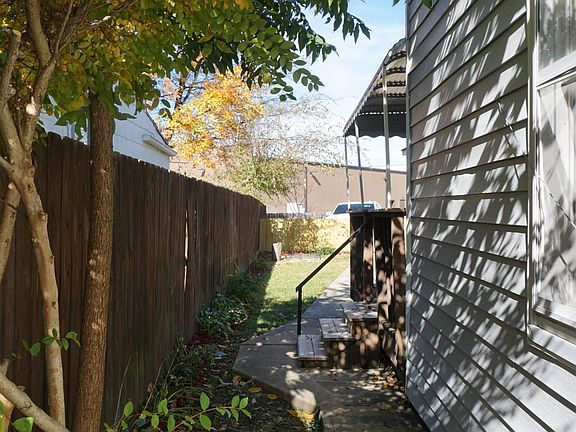 Pathway from front to back yard.