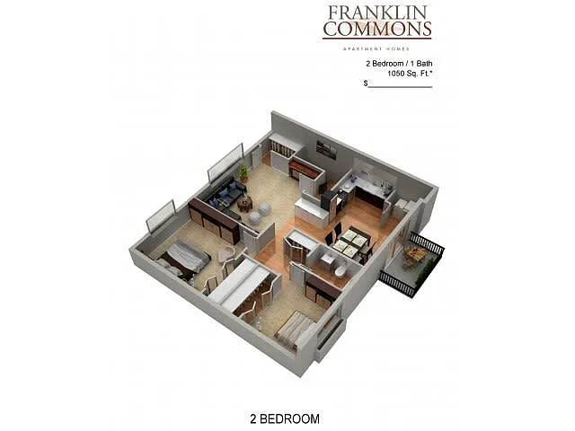 Floor plan B1PW