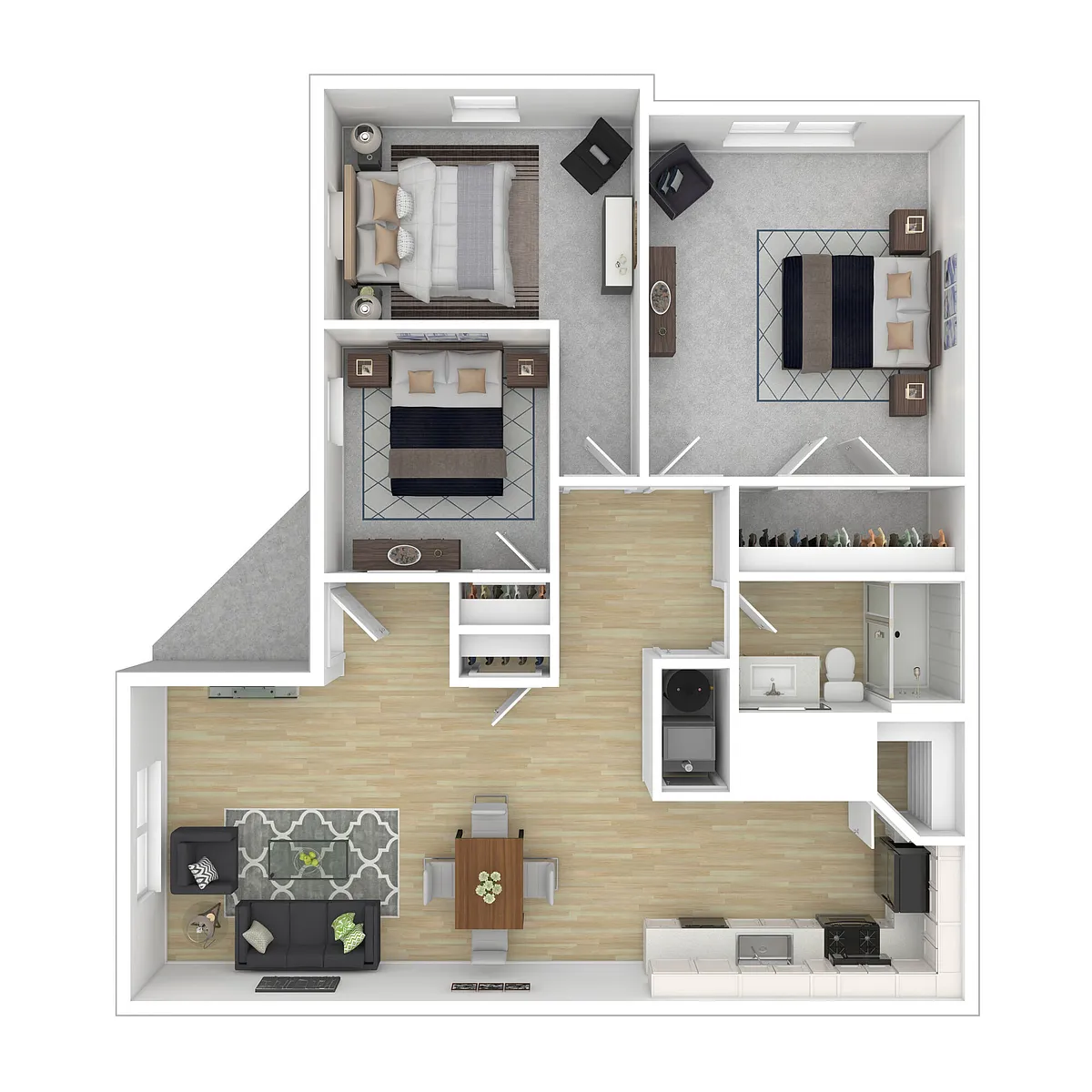 Floor plan 3 Bedroom