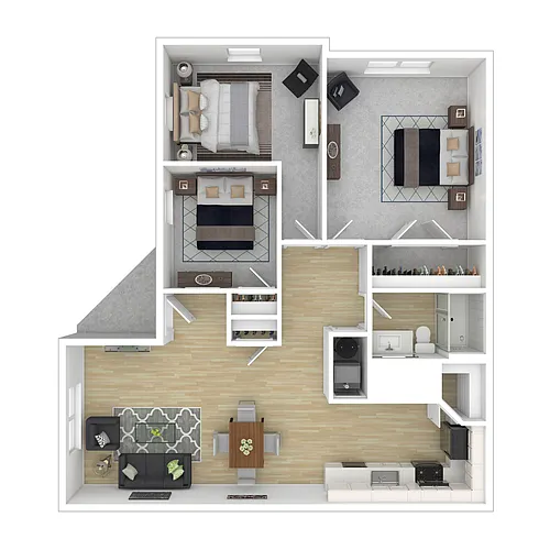 Floor plan 3 Bedroom
