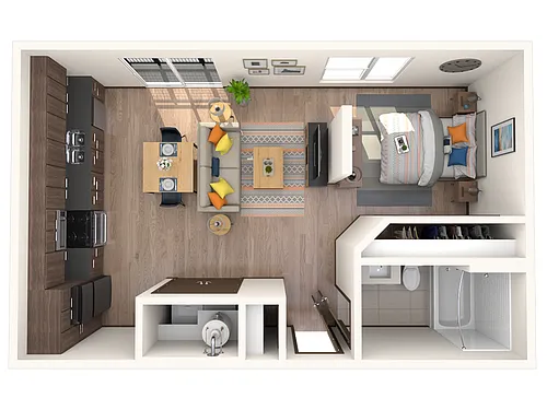 Floor plan E1a
