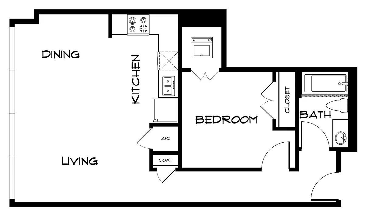 Floor plan A8