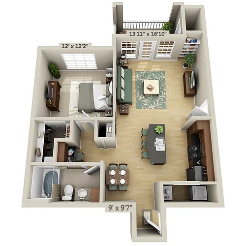 Floor plan Park City