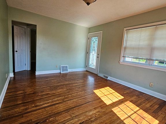Living Room showing front door