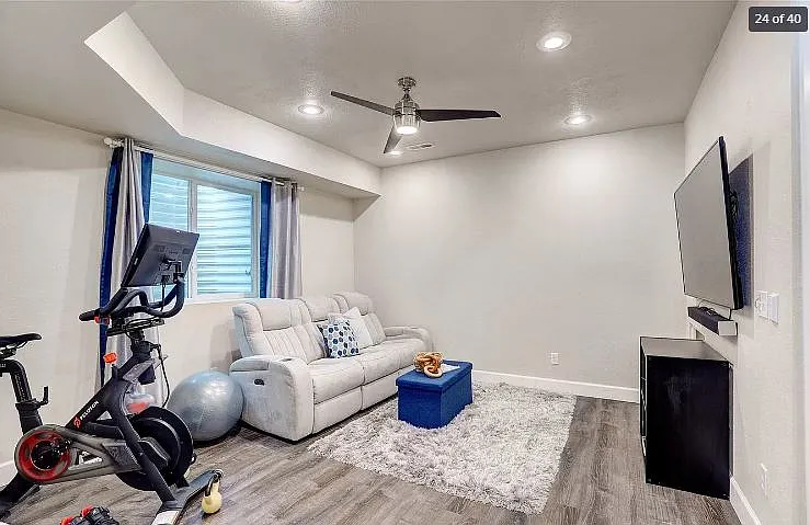 Finished basement