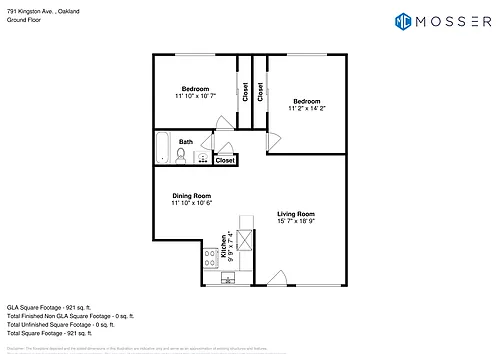 Floor plan 2 Bedroom