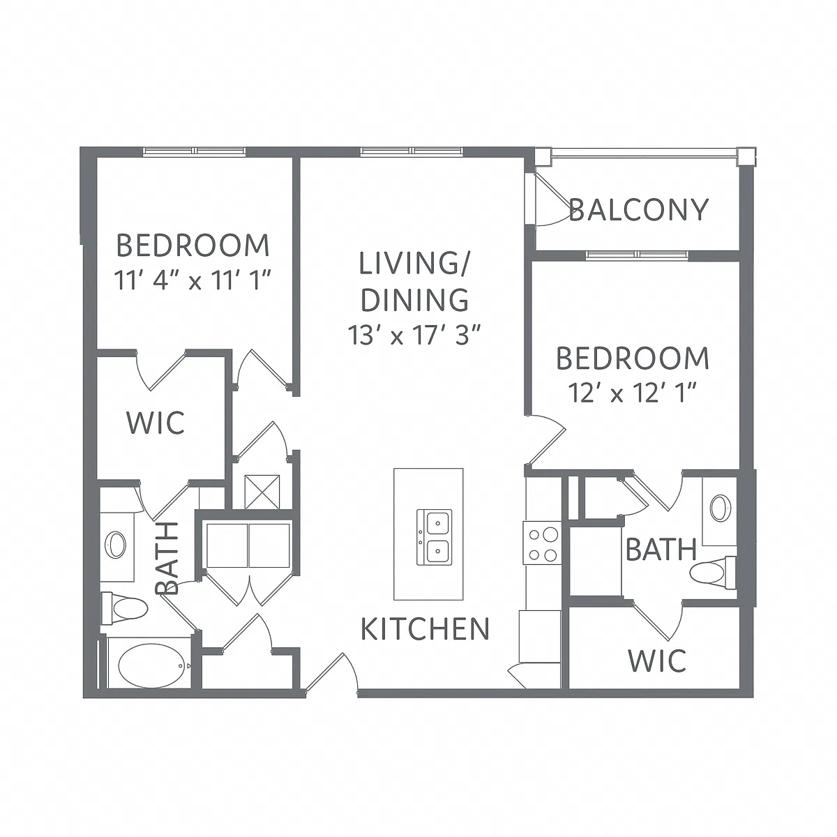 Floor plan The Haven