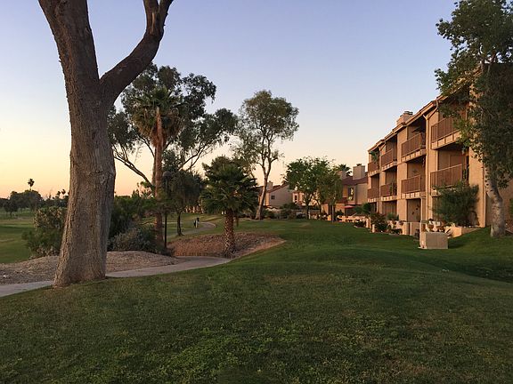 Sunset patio relaxation
