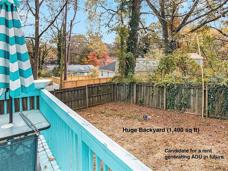 Shared Space - Backyard & deck