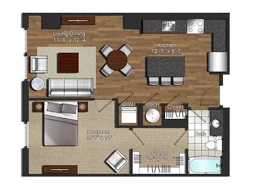 Floor plan The Beacon