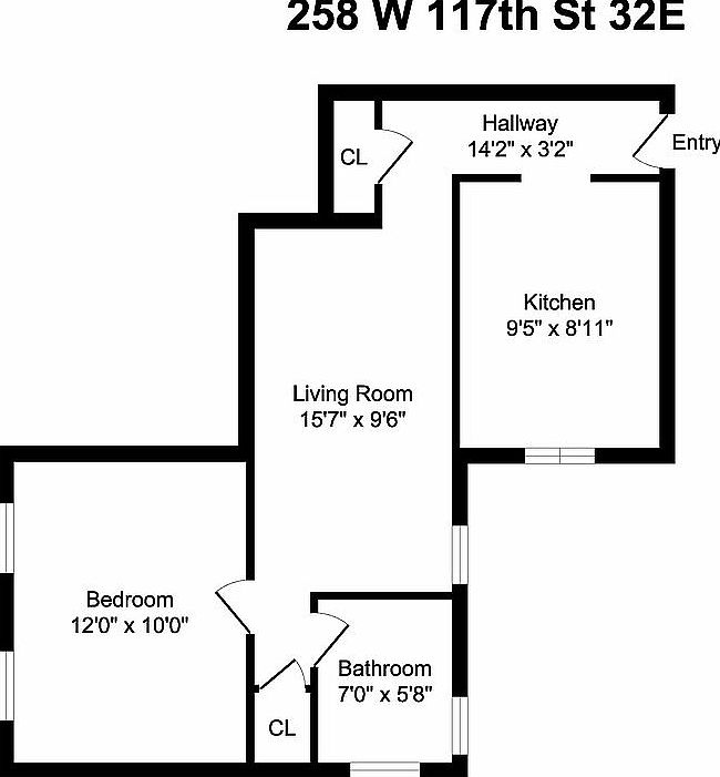 1st image of 258 W 117th St APT 32E