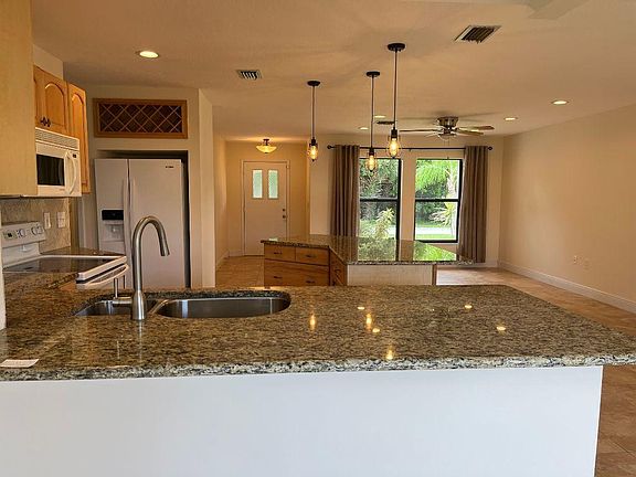 Kitchen and living area