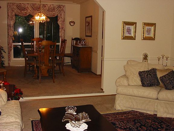Formal dining room.