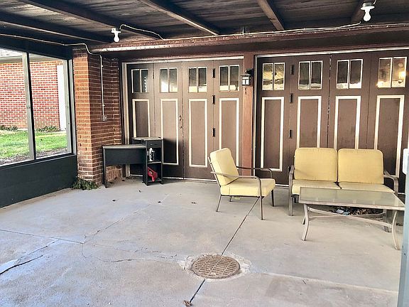 Patio from coach house
