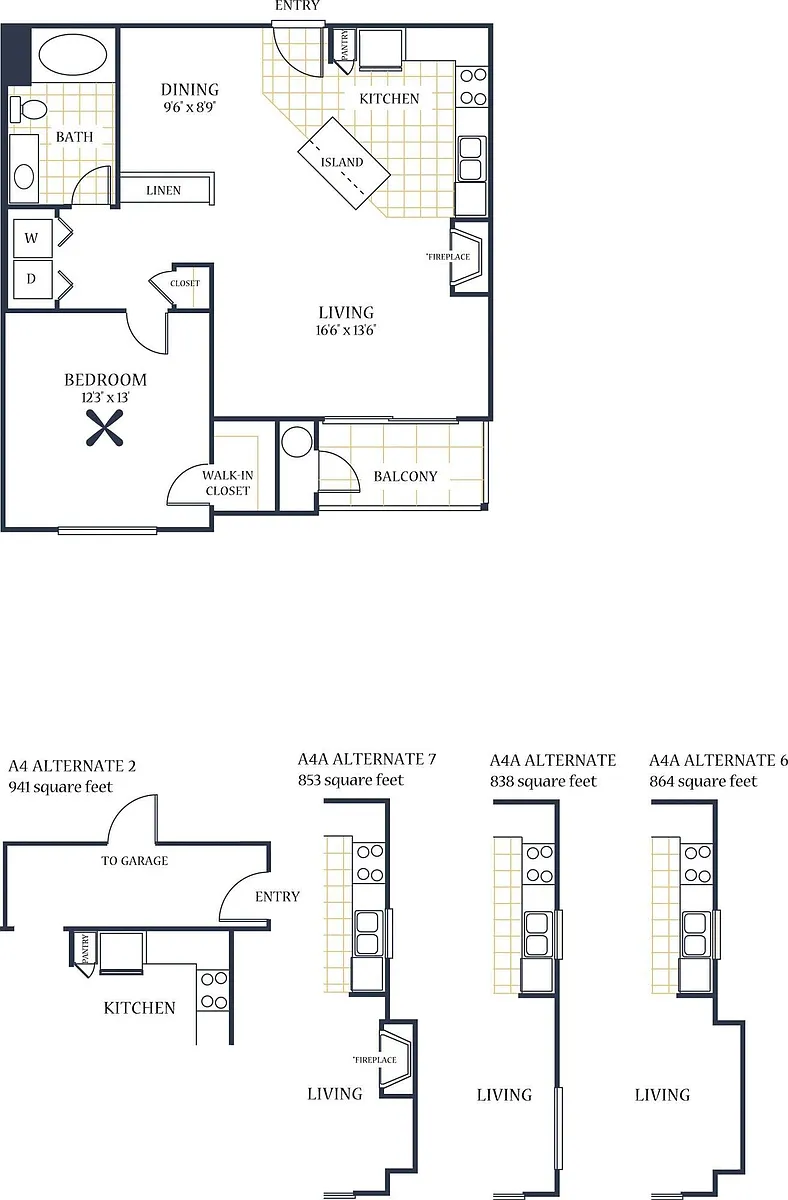 Floor plan A4