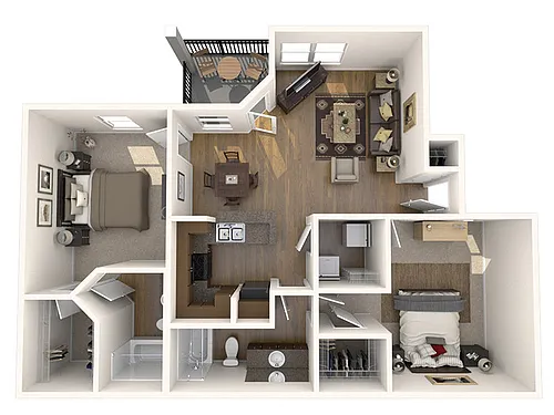 Floor plan The Catalina