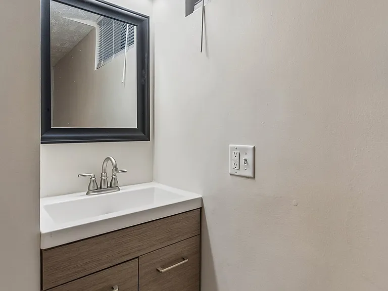 Downstairs bathroom sink