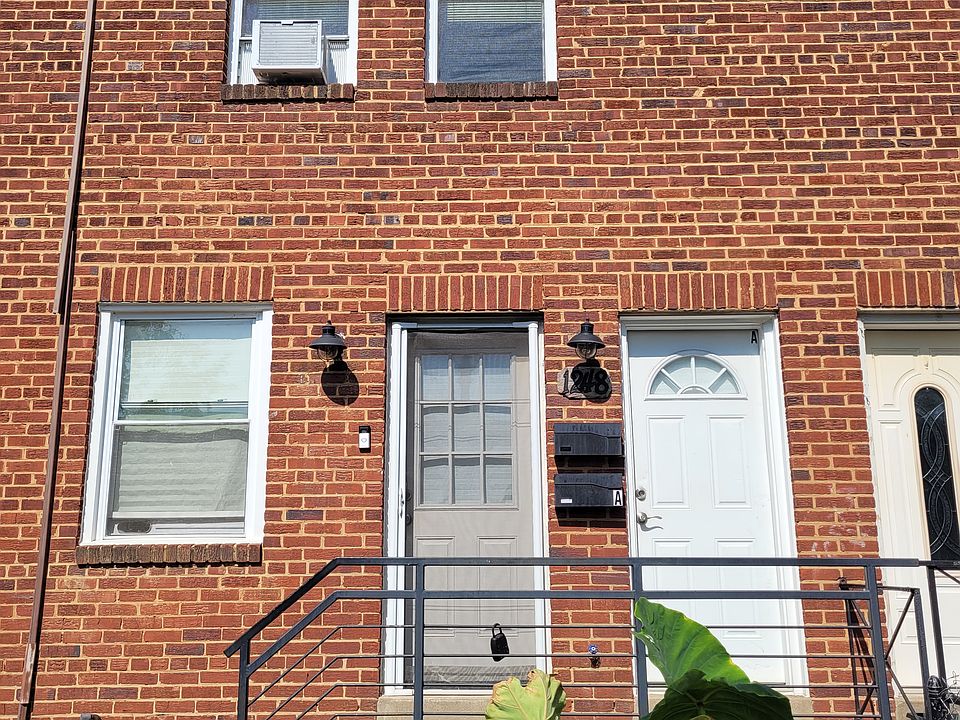 Front Door on the left