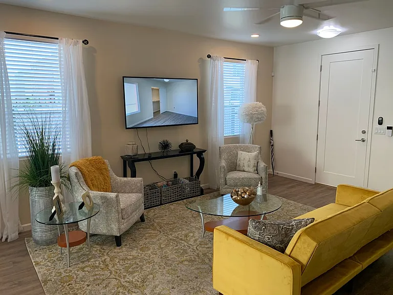 Luxurious Casitas de Cafe 1203 sq. ft. two-story 2 bedroom, 1 1/2 bath, townhome community — Photo 2