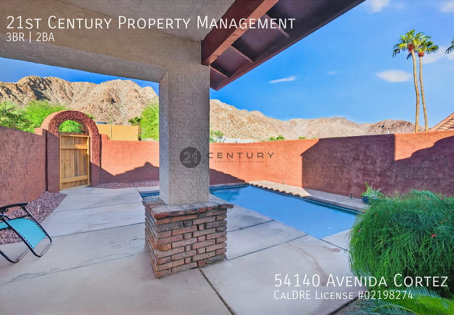 "Honey It has a pool ! 3-Bed Oasis in La Quinta Spacious 1439 Sq. Ft. with 2 Full Baths!" — Photo 3