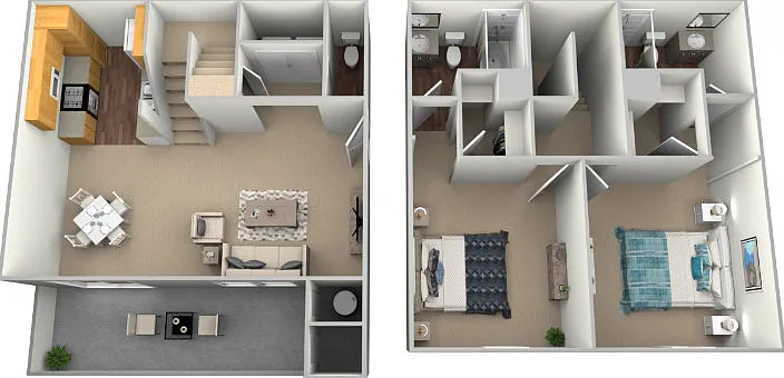 Plan 3 Floorplan Diagram