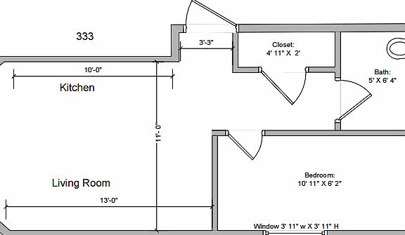 2nd image of 333 W 8th Ave APT B2