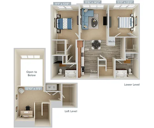Floor plan B5L-1219