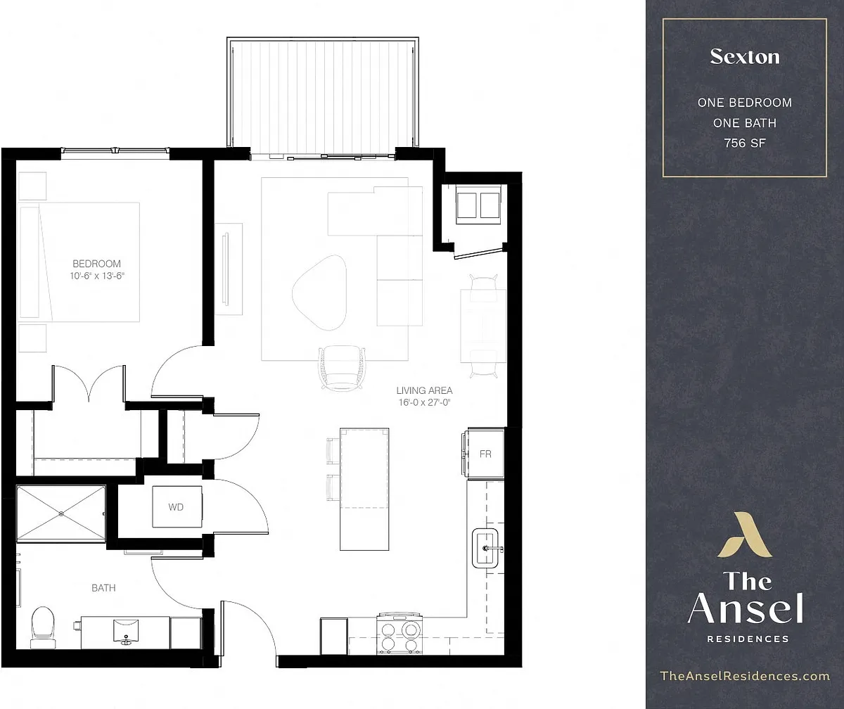 Floor plan Sexton