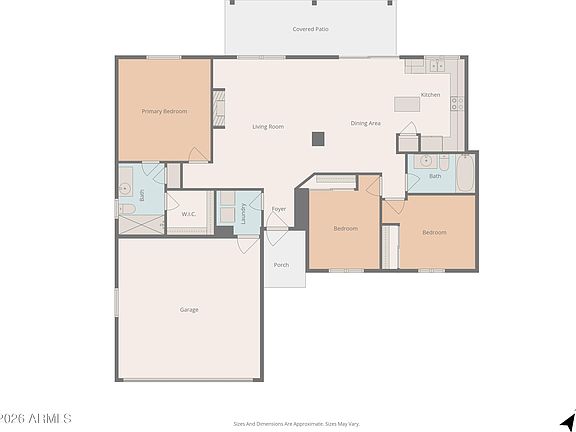 3rd image of 8276 W TINAJAS Drive