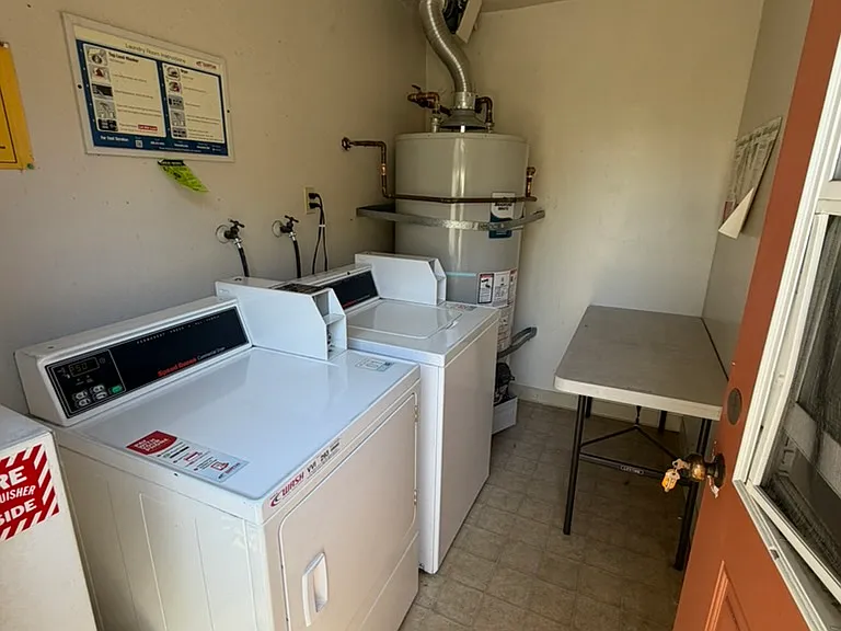 Laundry room onsite