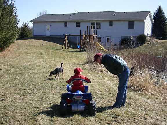Rear Yard - Lots of room to play