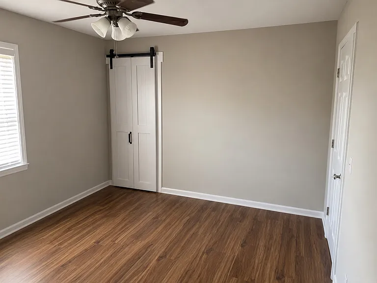 Master Bedroom showing door that goes to private bath