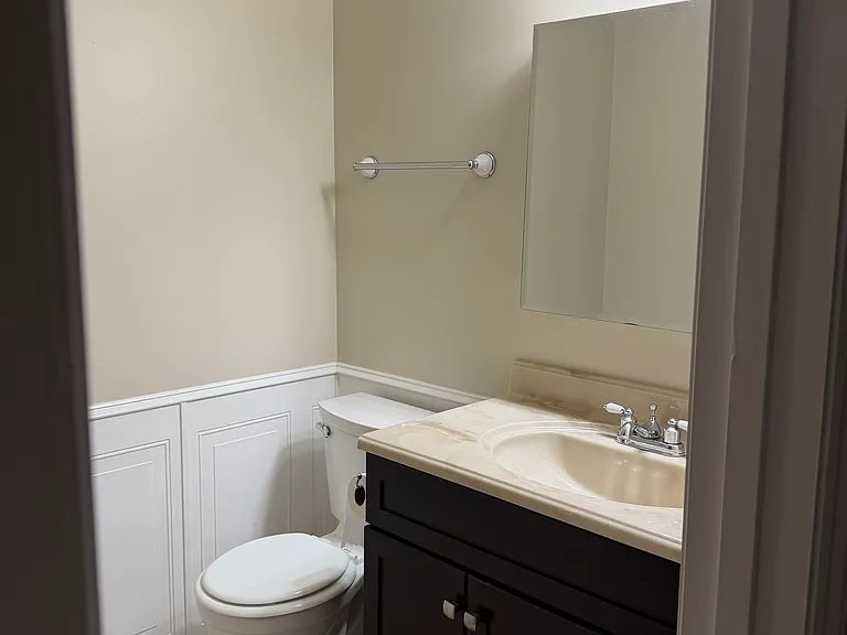 1/2 Bath - upstairs