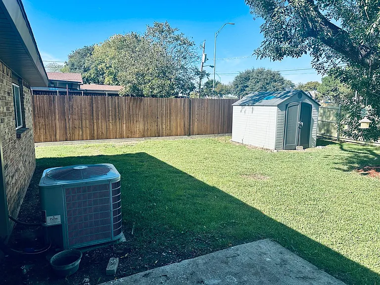 Fenced Back Yard