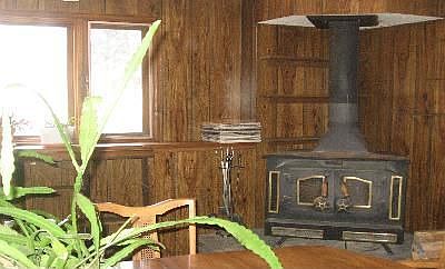 Lower Level w/wood stove 