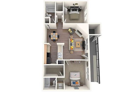 Floor plan The Hampton