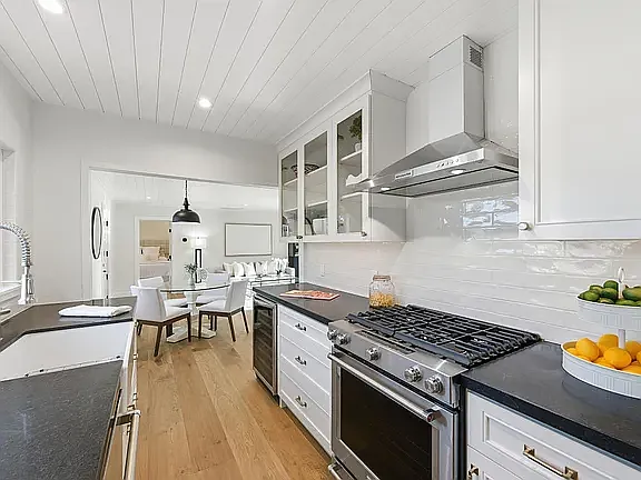 New Galley kitchen, Granite counters, Kitchenaid Appliances