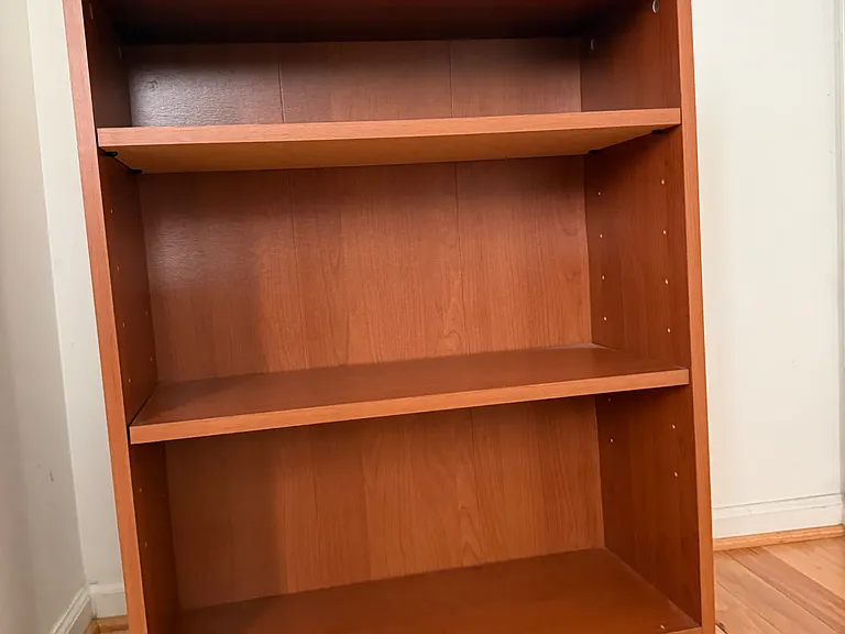 1 bookcase in bedroom