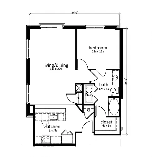 Floor plan Copenhagen