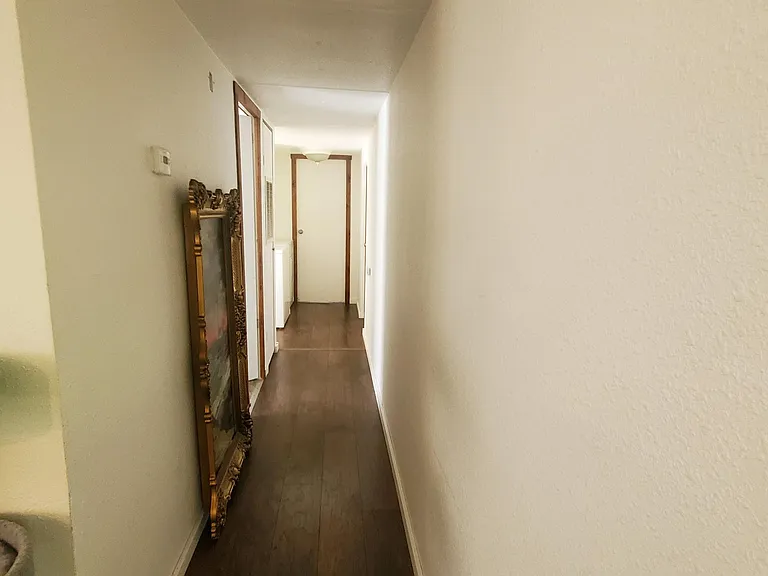 Hallway leading to bedrooms.